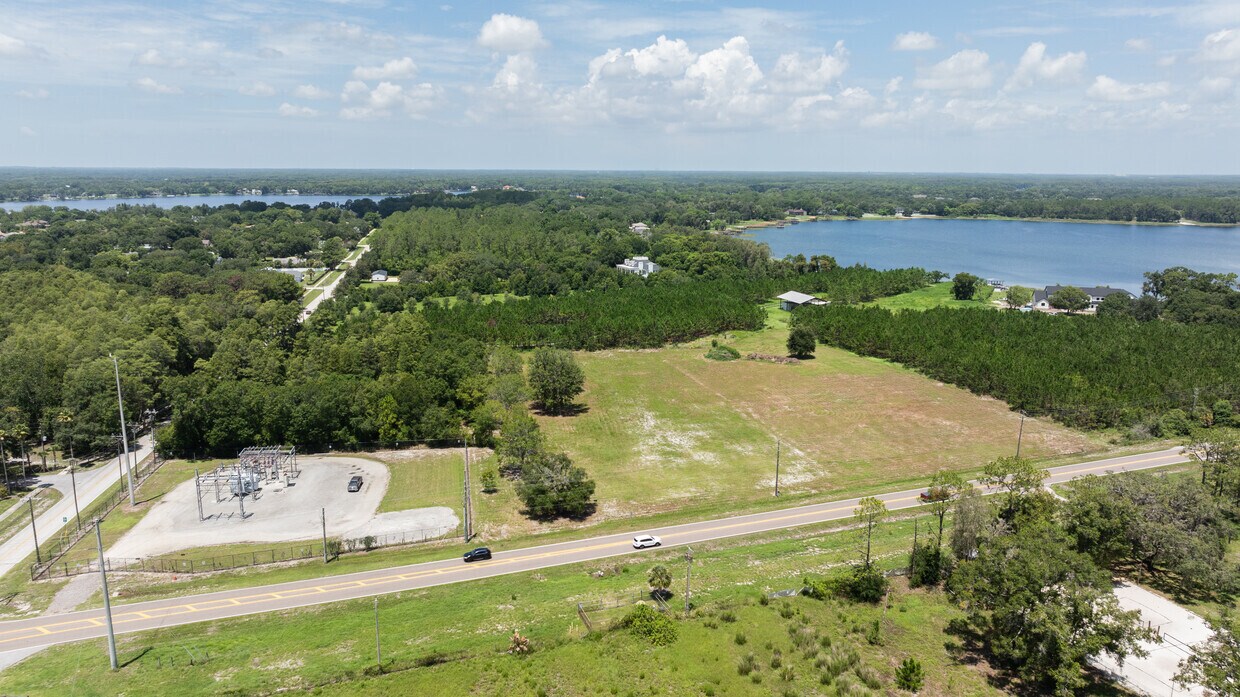 Aerial View near Keystone Lake Aerial shot highlighting the property's location with Keystone Lake visible in the distance, showcasing the desirable Odessa area.